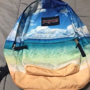 beach jansport backpack